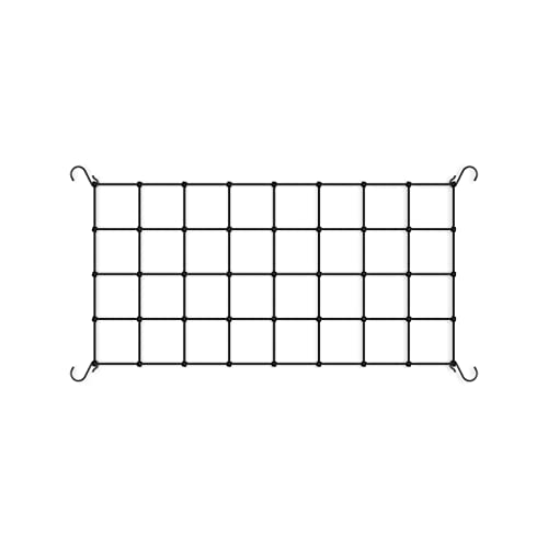 AC Infinity Grow Tent Trellis Netting 2x4', Heavy-Duty Elastic Plant Net with Steel Hooks, Flexible Hydroponics Support for Grow Tents, Gardening, and Horticulture