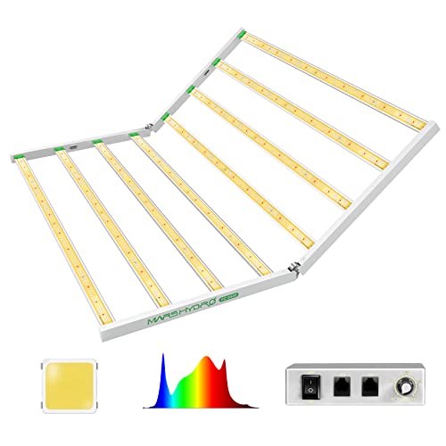 MARS HYDRO FC6500 Foldable Samsung Grow Light, 730Watt 5x5ft Led Grow Lights for Indoor Plants, 8 Bar with 2688Pcs Samsung LM301B Diodes, Full Spectrum Daisy Chain Dimmable Commercial Farming Light