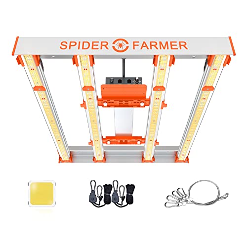 spider plant grow light Spider Farmer G3000 Bar Style LED Grow Lights 300W with 896 Pcs Diodes – New Level Hydroponics