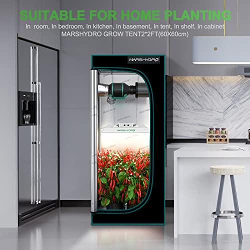 MARS HYDRO 2023 New TS1000W Led Grow Light 3x3ft Daisy Chain Dimmable Full Spectrum LED Growing Lights for Indoor Plants Greenhouse Veg Bloom Light Hydroponic Growing Lamps Actual Power 150Watt