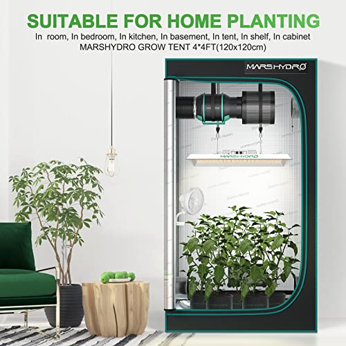 MARS HYDRO TS 3000 450W LED Grow Light with MOSO Driver Commercial Grow Daisy Chain Dimmable Full Spectrum Indoor Hydroponic Plant Growing Lamp for 4x4 5x5ft Greenhouse & Tent