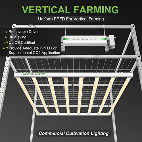 MARS HYDRO FC-E8000 LED Grow Light 800W with 5x5 Grow Tent, 60"x60"x80" for Indoor Plant Growing