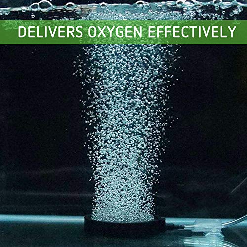 VIVOSUN Air Stone Disc 8 x 8 Inch with Shell and Sucker for Aquarium, Fish Tank and Hydroponics Air Pump