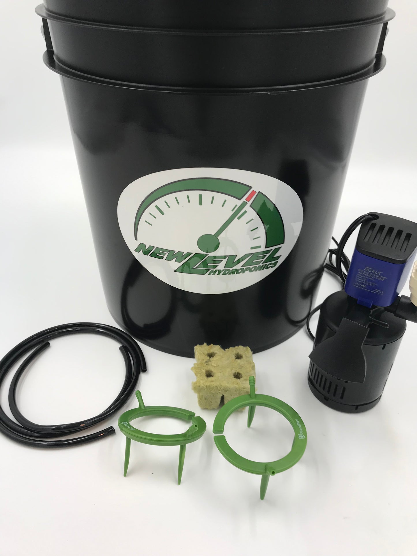 DWC VENTURI DRIP BUCKET  w/ pump guard - SINGLE 5 GALLON