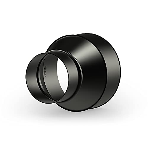 AC Infinity Duct Adapter, 6” to 4” Ducting Reducer Increaser Cone for Grow Tent Bathroom Kitchen Ventilation Systems