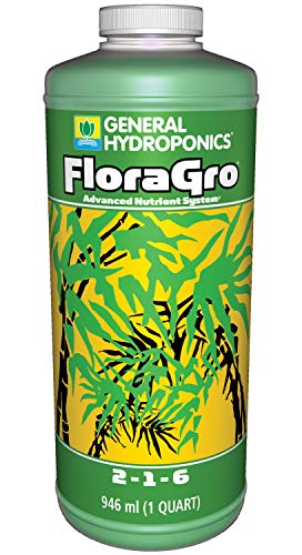 General Hydroponics FloraGro 2-1-6, Use With FloraMicro & FloraBloom ...